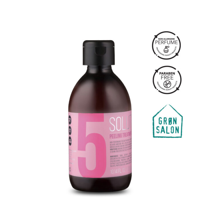 Tratament peeling Solutions No.5 300ml IdHAIR este un gomaj pentru scalp si par care dizolva celulele moarte ale pielii lasand scalpul proaspat si confortabil.