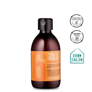 Balsam Solutions No.6 pentru par colorat/tratat chimic, uscat/deteriorat 300ml IdHAIR trateaza scalpul impotriva matretii si a mancarimilor. Reda luciul natural.