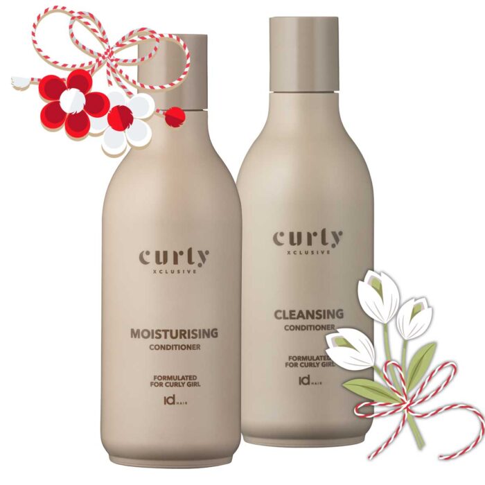 Set cadou pentru femei CURLY Cleansing Conditioner 250ml si CURLY Moisture Conditioner 250ml este perfect pentru orice ocazie! Alege cadoul perfect, destinat unei DOAMNE, pentru un păr frumos și sănătos!