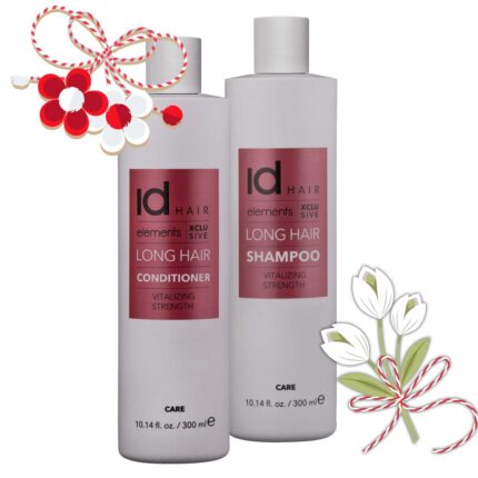 Set cadou pentru femei Elements XCLS Long Hair shampoo 300 ml si Elements XCLS Long Hair conditioner 300ml este perfect pentru orice ocazie! Alege cadoul perfect, destinat unei DOAMNE, pentru un păr frumos și sănătos!