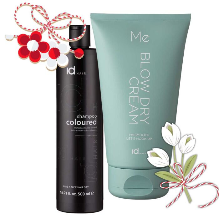 Set cadou pentru femei Me Blow Dry Creme 150ml si Essentials Coloured Shampoo 500ml este perfect pentru orice ocazie! Alege cadoul perfect, destinat unei DOAMNE, pentru un păr frumos și sănătos!