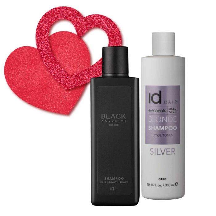 Set CADOU sampon pentru Barbati Total Black 250ml si Sampon pentru par blond Silver ElementsXclusive 300ml este perfecte pentru orice ocazie! Alege cadoul perfect pentru un păr frumos și sănătos!