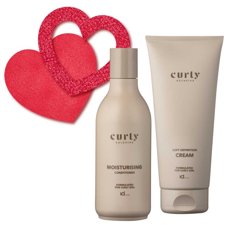 Set CADOU Balsam de hidratare profunda Curly 250ml si Crema pentru definirea buclelor Curly 200ml este perfect pentru orice ocazie! Alege cadoul perfect, destinat unei DOAMNE, pentru un păr frumos și sănătos!