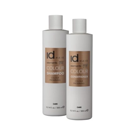 Set Sampon pentru par vopsit Colour ElementsXclusive + Balsam pentru par vopsit Colour 300ml. Samponul pentru parul vopsit protejeaza si reda vitalitatea culorii la fiecare spalare. Samponul protejeaza culoarea, hidrateaza si protejeaza impotriva razelor UV. Balsamul prelungeste durata de viata a culorii si reda parului stralucire.