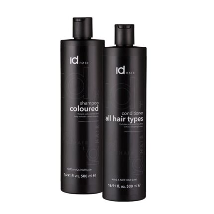 Set Sampon pentru par vopsit Essentials Coloured Shampoo + Balsam pentru toate tipurile de par Essentials este un sampon care curața delicat și eficient părul. Protejeaza si repara firul de par, păstrând culoarea vibranta mai mult timp. Balsamul este adresat oricarui tip de par. Este îmbogățit cu extract de galbenele, care confera extra hidratare.