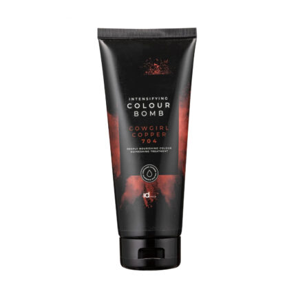 Tratament de colorare Colour Bomb CowGirl Cooper 704 de la IdHAIR este o culoare directa pentru reimprospatarea nuantei sau pentru colorare semi-permanenta.